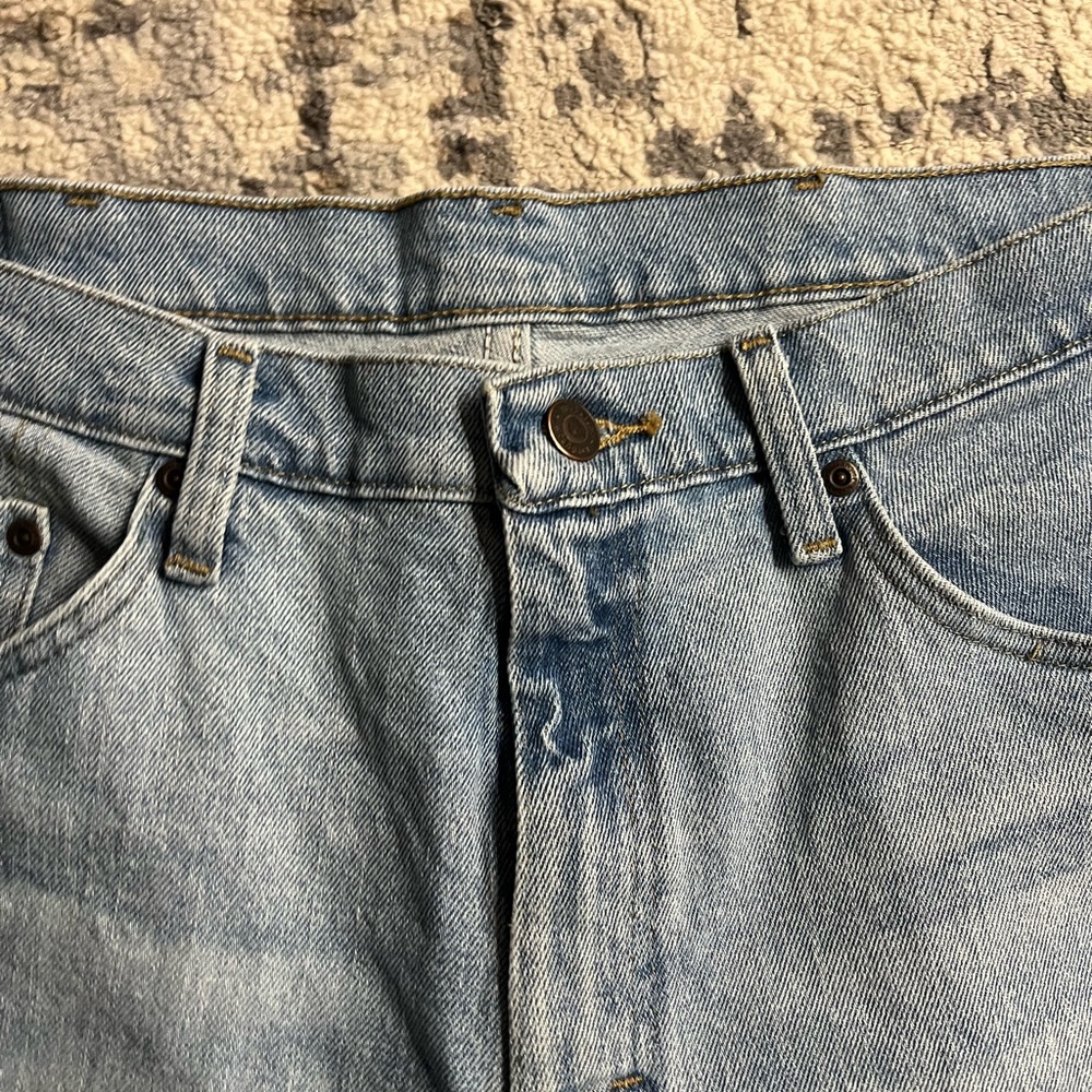 Wrangler Light Blue Jean‎ Shorts - Picture 2 of 4